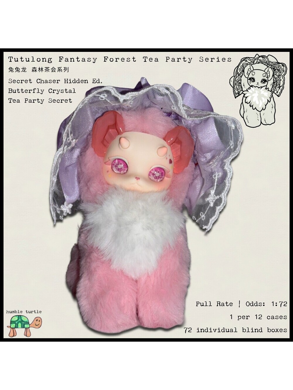 Tutulong Fantasy Forest Tea Party | Secret Chaser Hidden Ed | Butterfly Crystal
